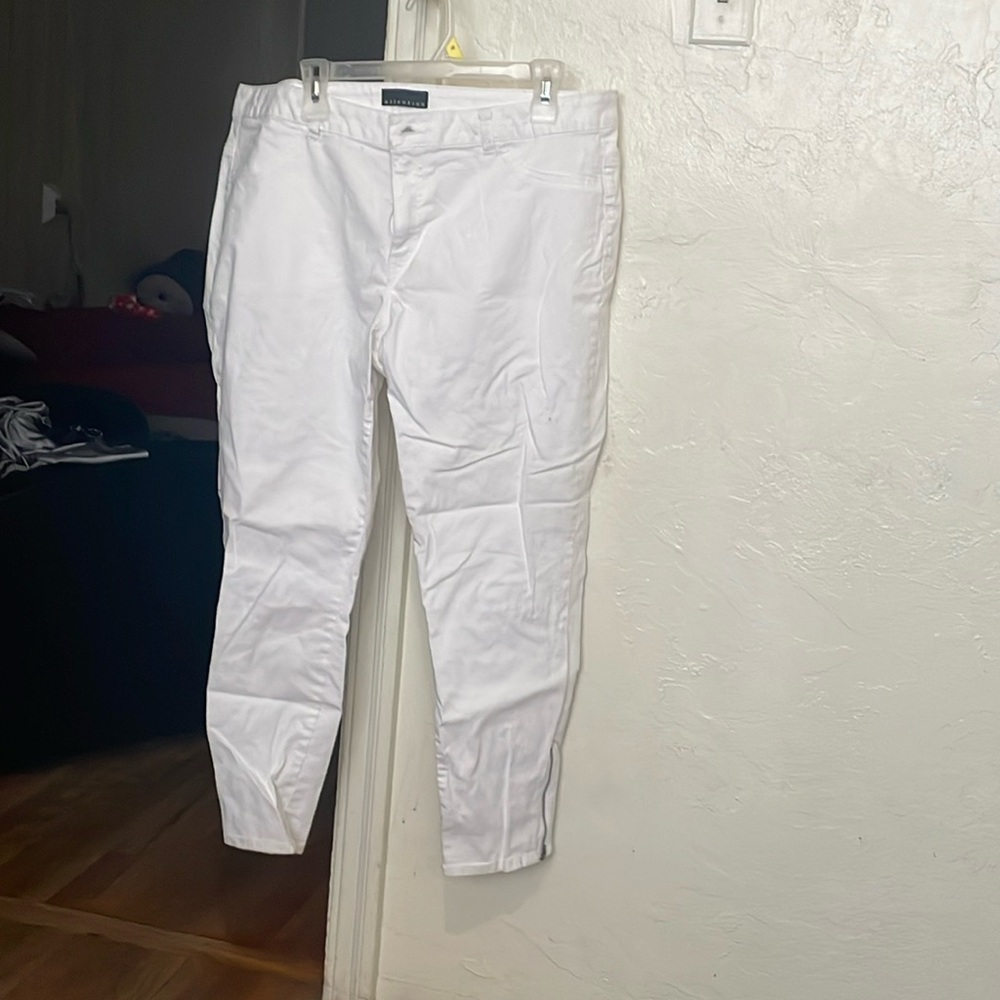 White jeans
